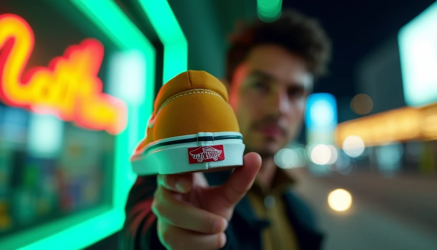 Visual context for vans vault shoes