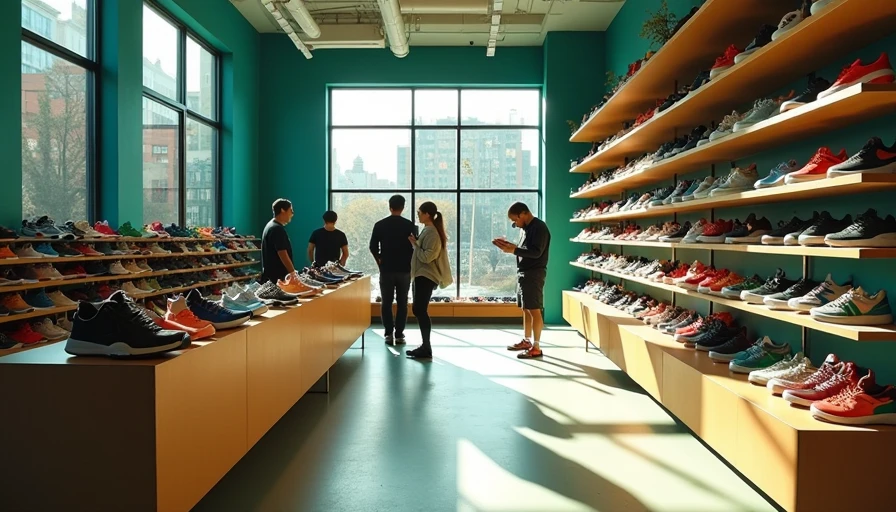 Visual context for atl shoe stores