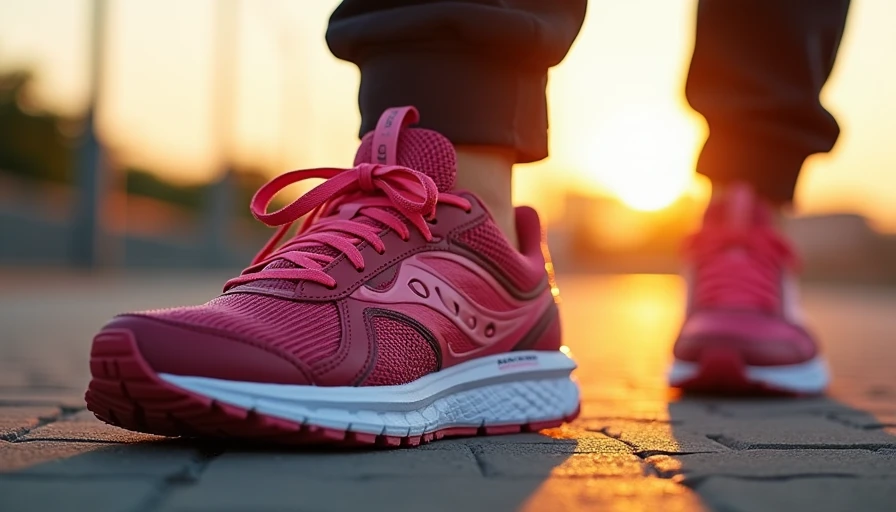 Visual context for jay tips saucony