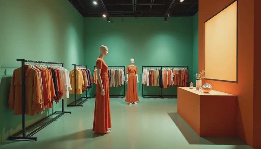 Visual context for atlanta clothing stores